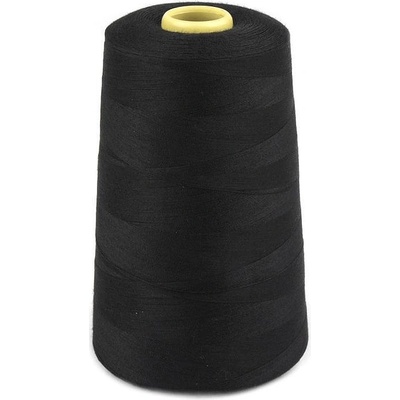 Polyesterové nitě pro overlocky i klasické šití návin 5000 yards PES 40/2 Varianta: 807 Black, Balení: 1 ks
