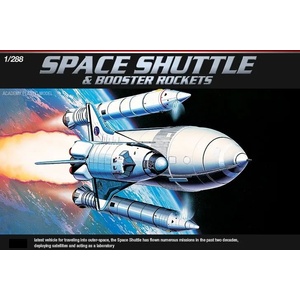 Academy Космическа совалка Space Shuttle W/Booster Rockets (12707)