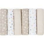 KikkaBoo Комплект муселинови кърпи Kikkaboo - Dots, Beige, 30 х 30 сm, 6 броя (31103010078)