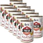 Brit Консерва Brit Fresh Beef with Pumpkin 12 x 400 г