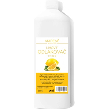 Amoené Odlakovač lihový s vůní citron 500 ml