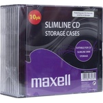 Maxell Кутийки за CD/DVD MAXELL Slim Black - 10 бр (ML-DC-CDBOX-SLIMCASE-10PK)