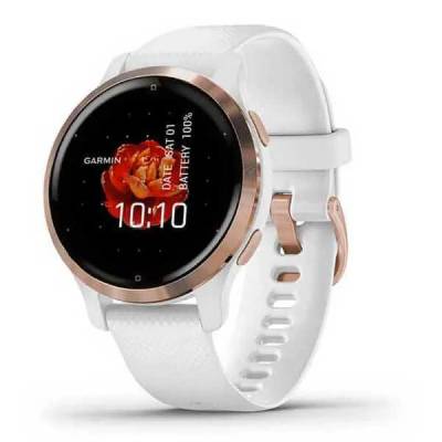 Часовник Garmin Venu 2S watch refurbished - White (White / Rose Gold)
