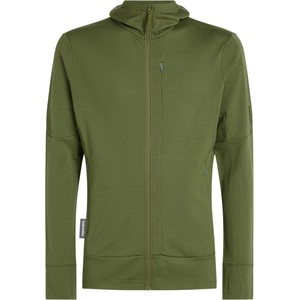 Icebreaker Мъжко вълнено яке Icebreaker Merino 260 Quantum IV L/S Zip Hoodie Merino hoodie - Sphagnum - размер XXL (005-5223-1215)