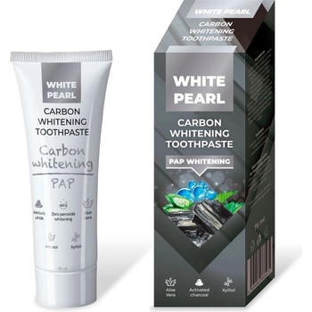 White Pearl Bělící pasta Carbon 75 ml