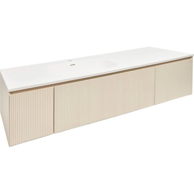 Naturel Skříňka s umyvadlem Naturel Austen beige mat AUSTEN165BG – Zboží Dáma