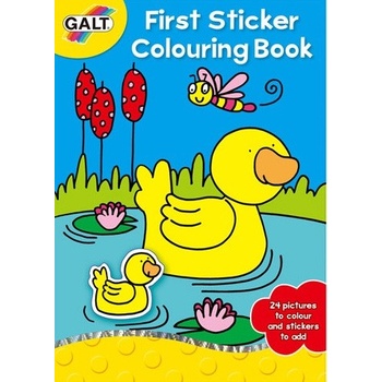 Image 1 of Galt Toys Galt - Моята първа книжка за оцветяване със стикери
