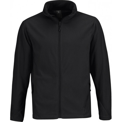 B&C Fleece Coolstar pánska fleecová mikina FM717 Black