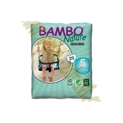 Bambo Nature pantsy 5 12-20 kg 20 ks
