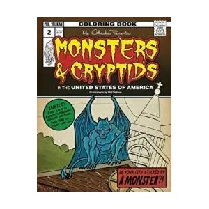 Mr. Cthulhu Presents: Monsters and Cryptids in the United States of America: Coloring Book | Phil Velikan (ISBN: 9781548454906)