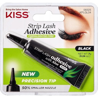 Kiss Strip Lash Adhesive with Aloe Black 7 g