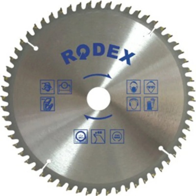 Rodex Диск за рязане на алуминий ф250мм 80т (0207rat2508)