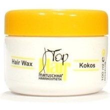 Matuschka Hair Wax jemný vosk na vlasy v kelímku kokos 100 ml