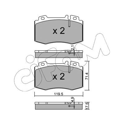 METELLI 822-563-5