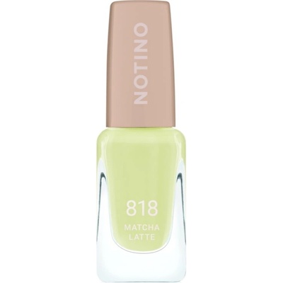 Notino Gel Effect Nail Polish lak na nechty s gélovým efektom 818 Matcha Latte 10 ml