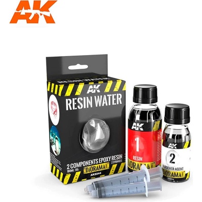 AK Interactive Resin Water 2 Components Epoxy Resin 180 ml