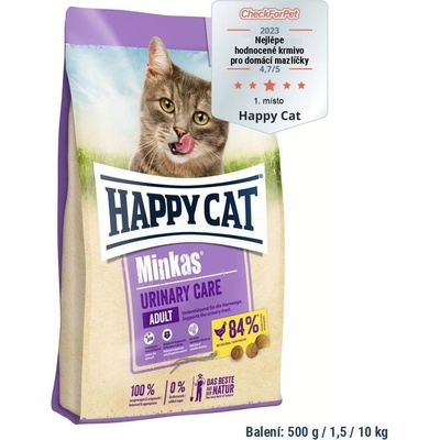 Happy Cat Minkas Urinary Care Poultry 1,5 kg