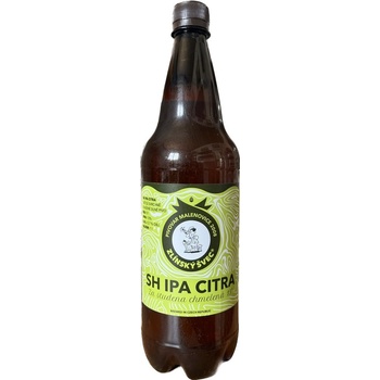 Zlínský Švec Single hop IPA Citra 13° 1 l (pet)