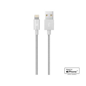 Ttec Кабел ttec MFi AlumiCable Lightning USB Charge/Data Cable - Сребрист