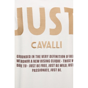Just Cavalli Памучна тениска Just Cavalli (79OAHT17.CJ518)