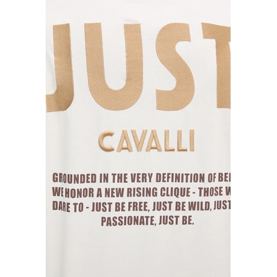 Just Cavalli Памучна тениска Just Cavalli (79OAHT17.CJ518)