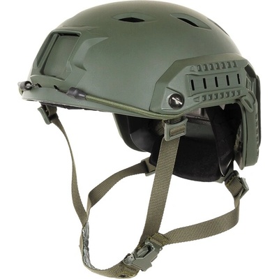 MFH Американска каска FAST-paratroopers, ABS-пластмаса, OD зелена (10561B)