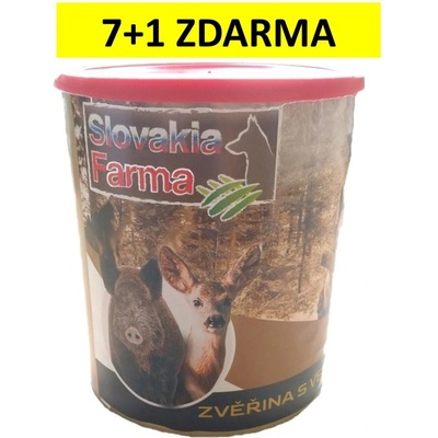 SlovakiaFarma Massaro Zvěřina s vepřovým 8 x 800 g
