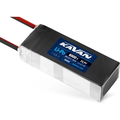 KAVAN Li-Po 8000 mAh /25,9 V 30/60C 207,2 Wh