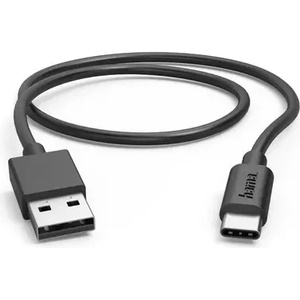 Hama Кабел USB-C - USB А, 0, 5 м, 480Мbit/ 3А, черен (HAMA-201705) - xtreme