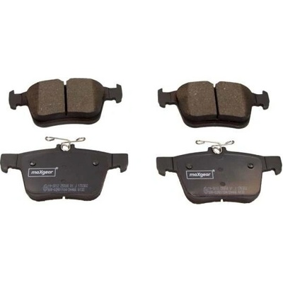 Sada brzdových destiček, kotoučová brzda MAXGEAR 19-3012