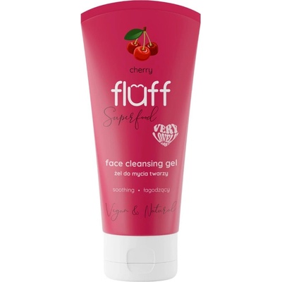 Fluff Измивен гел за лице с череша, 75 ml