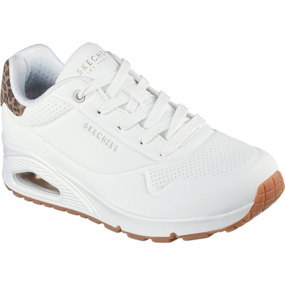 Skechers Дамски маратонки Skechers UNO Stand On Air Trainers Womens - White Leo