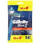 Gillette Blue2 Plus самобръсначки за еднократна употреба 10+4 броя