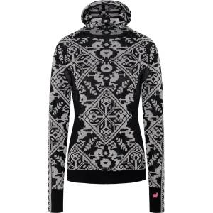 Kari Traa Дамско мериносово термобельо Kari Traa Women's Saga Hood Merino base layer - Black (105-6582-0112)