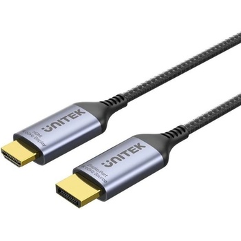 Unitek cable displayport 1.4 to hdmi 2.1, 8k, 1.8m (v1610a01)
