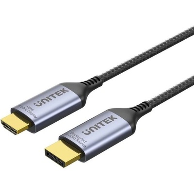 Unitek cable displayport 1.4 to hdmi 2.1, 8k, 1.8m (v1610a01)