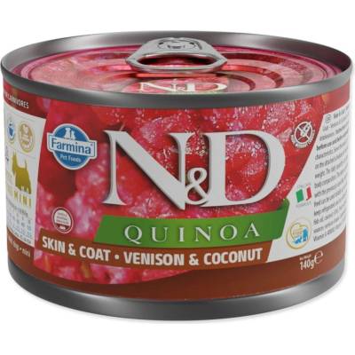 N&D Quinoa Adult Mini Small Venison & Coconut 140 g