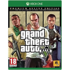 Rockstar Games Grand Theft Auto V [Premium Online Edition] (Xbox One)