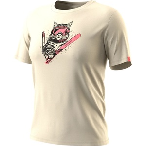 Dynafit Дамска тениска Dynafit Women's Graphic Co T-Shirt - Overcast / Snow Cat (916-7388-0413)