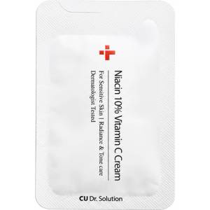 CUSKIN Dr. Solution Niacin 10% Vitamin C Cream (sample) - Изсветляващ Крем (sample) 1.5ml