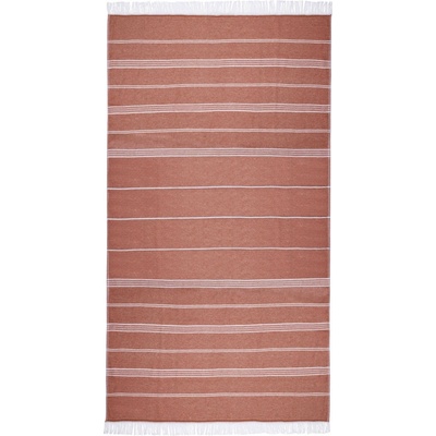 The One Towelling ručník Recycled Hamam Towel 100 x 180 cm orange oranžová