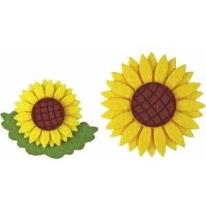 TITANUM Craft-Fun Series Sunflowers Felt Ornament (WFB-007)