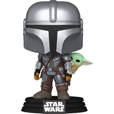 Funko Фигура Funko POP! Television: The Mandalorian - The Mandalorian with Grogu #818 (111458)