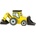 Orange Tree Toys Дървена играчка 2 в 1 Orange Tree Toys - Багер и събирач, жълт (OTT07539)