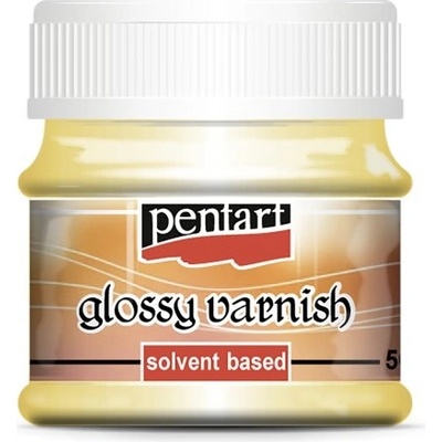 Pentart Lesklý lak na bázi rozpouštědla 50 ml – Zbozi.Blesk.cz