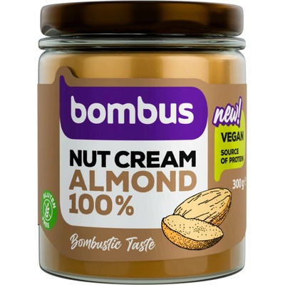 Bombus 100% Mandľový krém Vegan 300 g