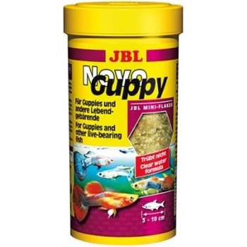 JBL Основна храна за гупи - люспи JBL NovoGuppy 250ml (J3017600)