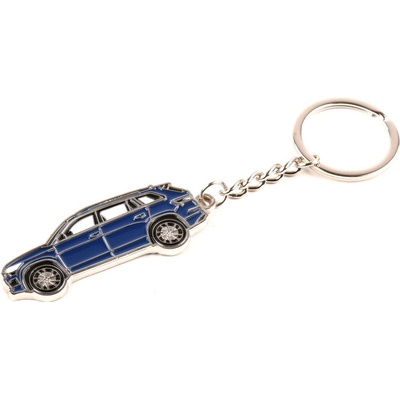 Přívěsek na klíče ŠKODA KODIAQ modrý