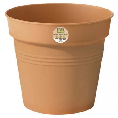 Plastový květináč elho GREEN BASICS 11 cm terakotový