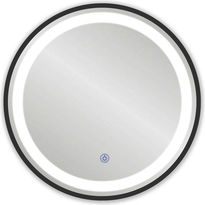 FORMA VITA ОГЛЕДАЛО ЗА БАНЯ sm009 60x60 led touch screen anti fog ЧЕРНА РАМКА (sm009)